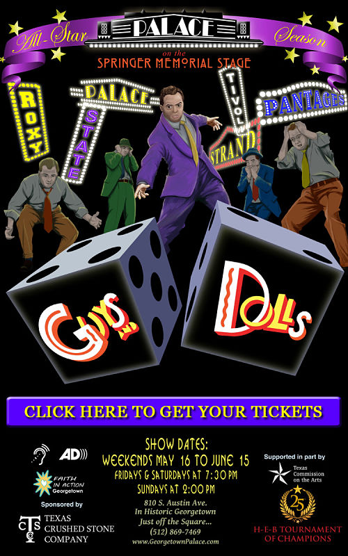 Guys and Dolls by Georgetown Palace Theatre
