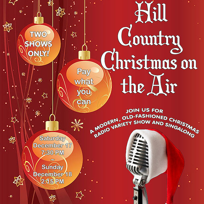 Hill Country Christmas on the Air by Hill Country  Community Theatre (HCCT)