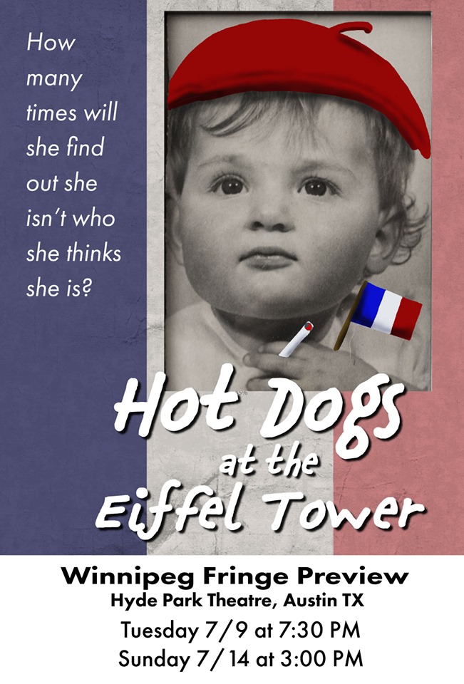 Hot Dogs at the Eiffel Tower by Maggie Gallant