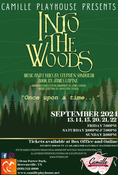 CTX3769. Auditions for Into The Woods, by Camille Lightner Playhouse, Brownsville