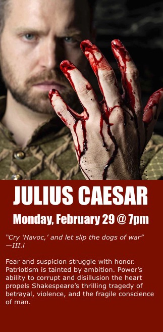 Julius Caesar by American Shakespeare Center touring company