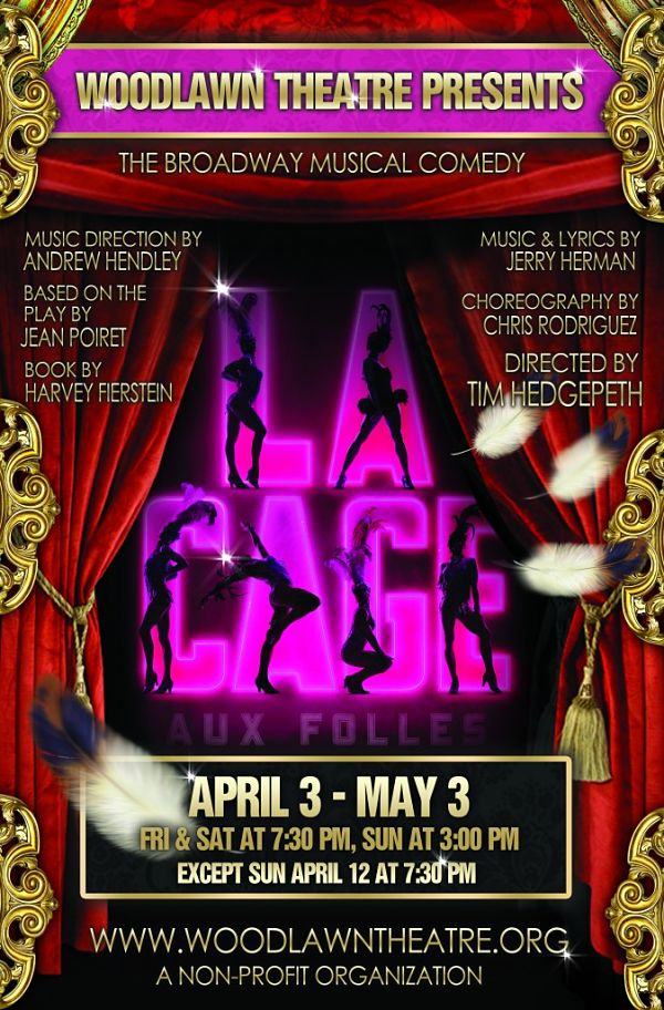 La Cage aux Folles, musical by Wonder Theatre (formerly Woodlawn Theatre)