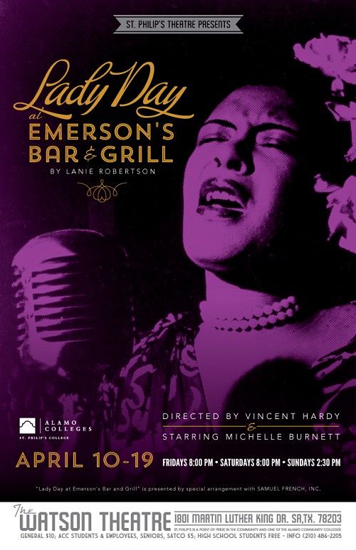Lady Day at Emerson's Bar and Grill by St. Philip's College