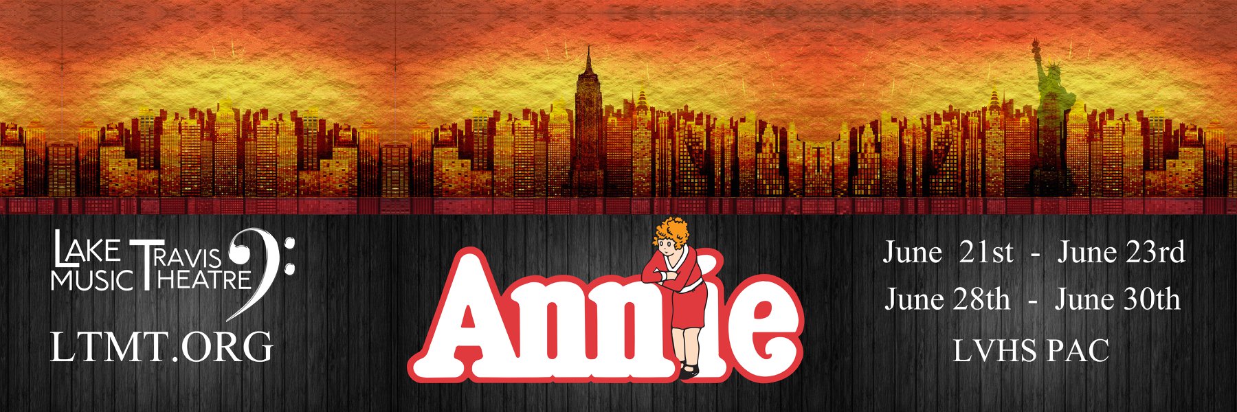 Annie, the musical by Lake Travis Music Theatre