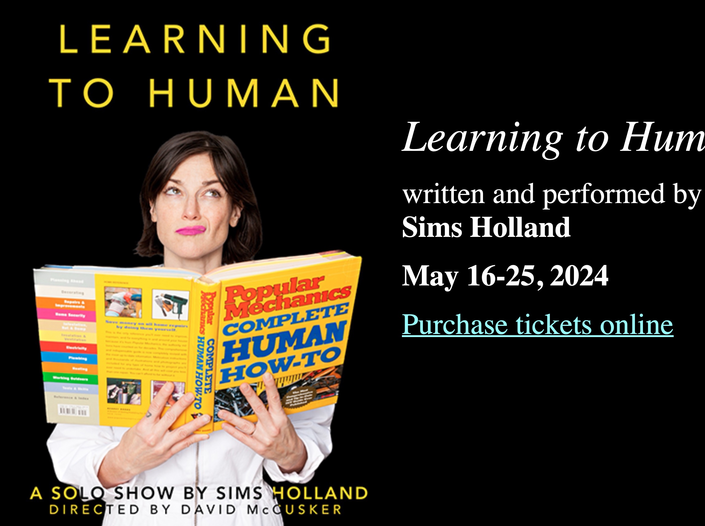 Learning to Humann by Sims Holland