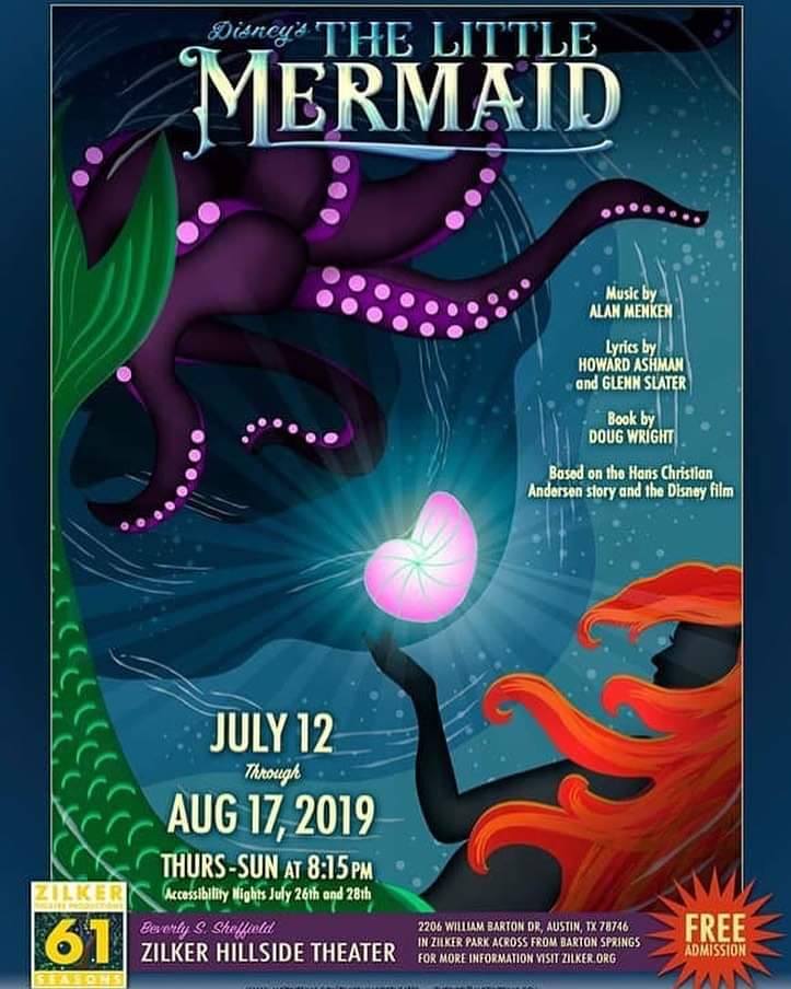 The Little Mermaid, Disney by Zilker Theatre Productions