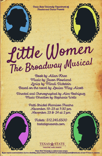 Little Women, the Broadway musical by Texas State University