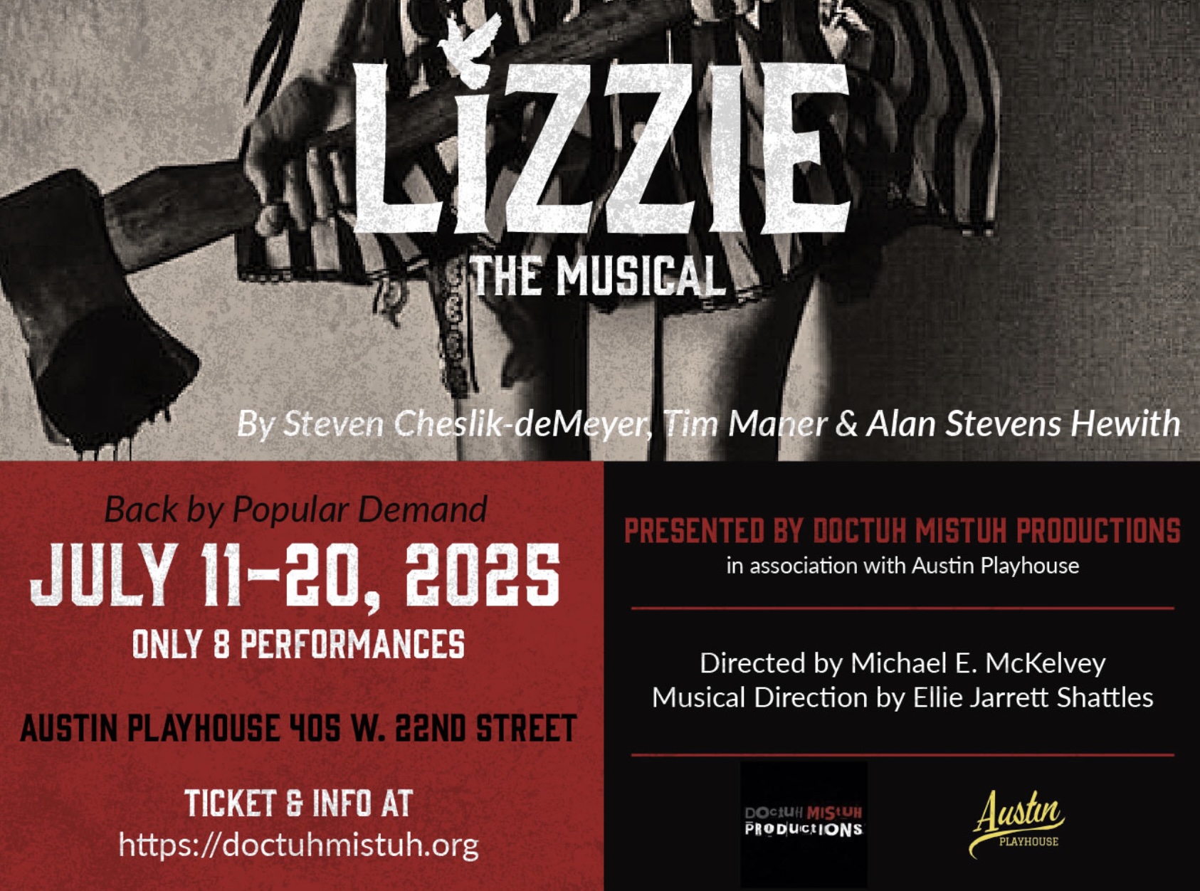Lizzie: the musical by Doctuh Mistuh Productions