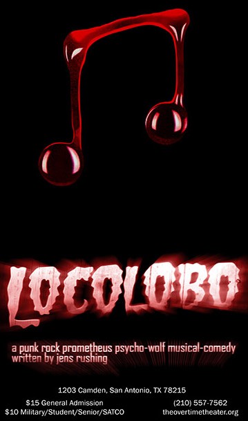 Locolobo:  A Punk Prometheus Psycho Wolf Musical Comedy by Overtime Theater