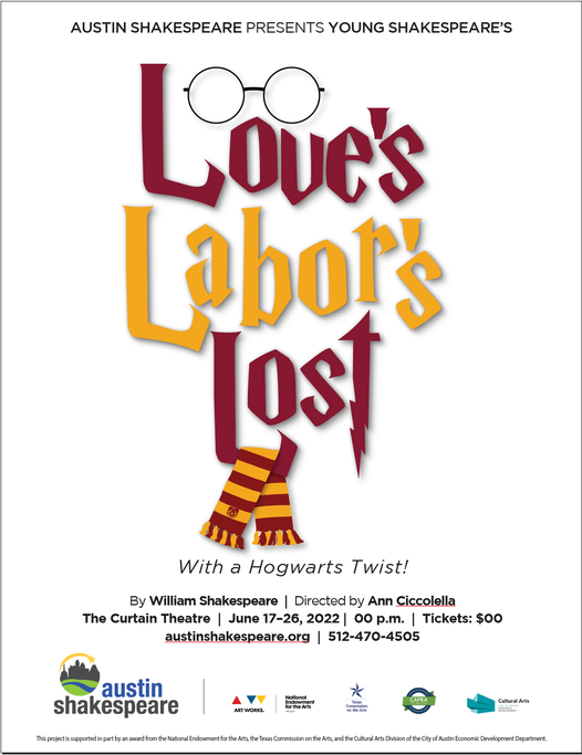 Love's Labor's Lost by Young Shakespeare Troupe