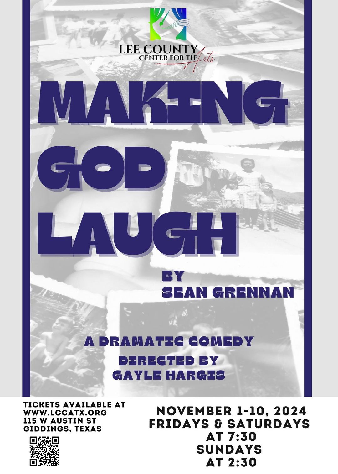 Making God Laugh by Lee County Center for the ARTS (LCCA)