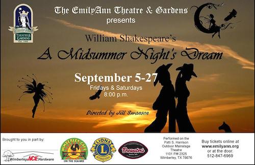 A Midsummer Night's Dream by Emily Ann Theatre