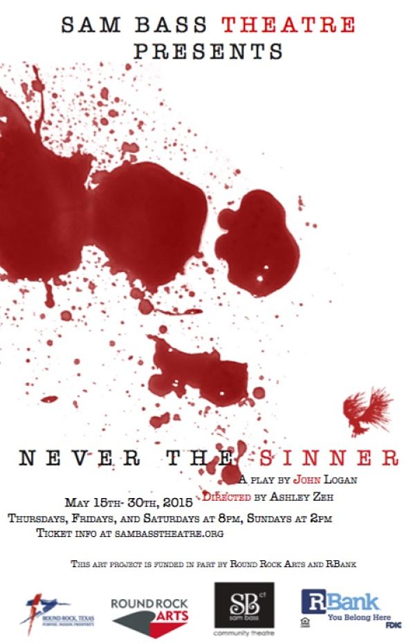 Never the Sinner by Sam Bass Theatre Association