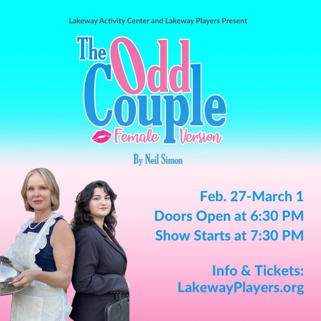 The Odd Couple - Female Version by Lakeway Players