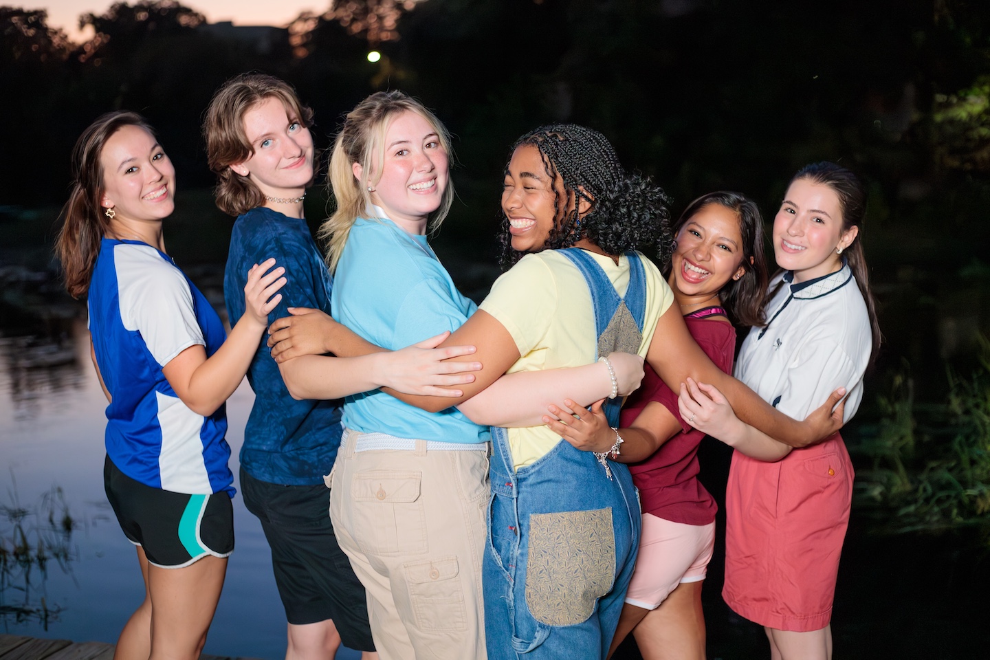 Hailey Heitmeyer, Eva De Guelle, Lilli Shank, Rheagan Higgins, Sierra Salazar, Fallon Fontenot (photo by Laura Jurgermeyer)
