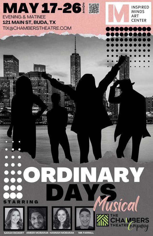 Ordinary Days by Chambers Theatre Company
