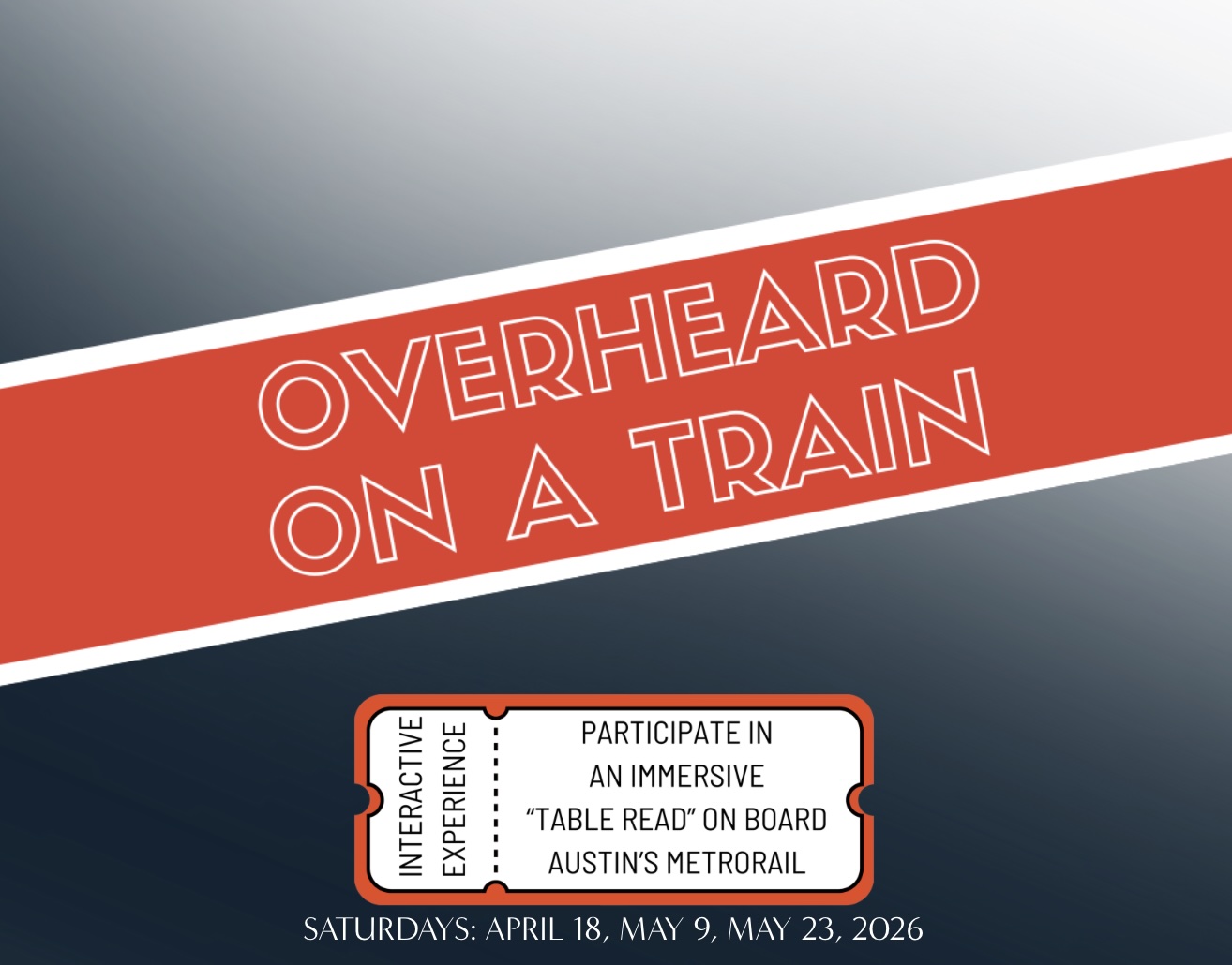 Overheard on a Train by Cheerful Secrets