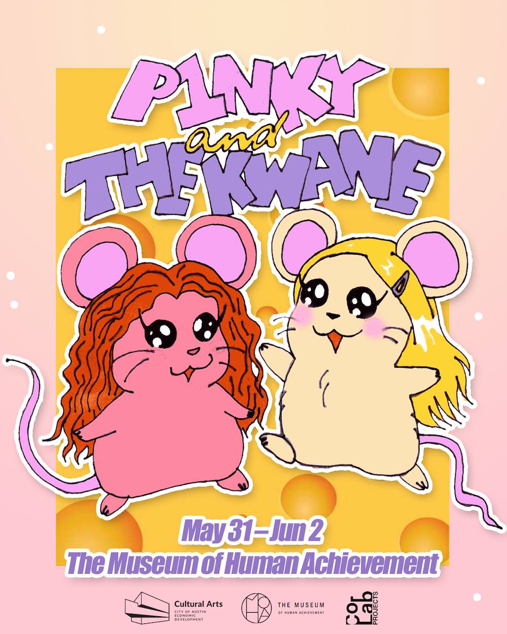 Pinky and the Kwane by pinkstar and y2k