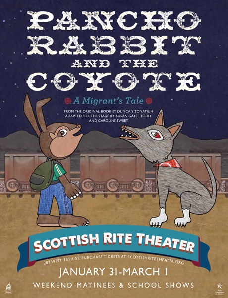 Pancho Rabbit and the Coyote by Scottish Rite Theater