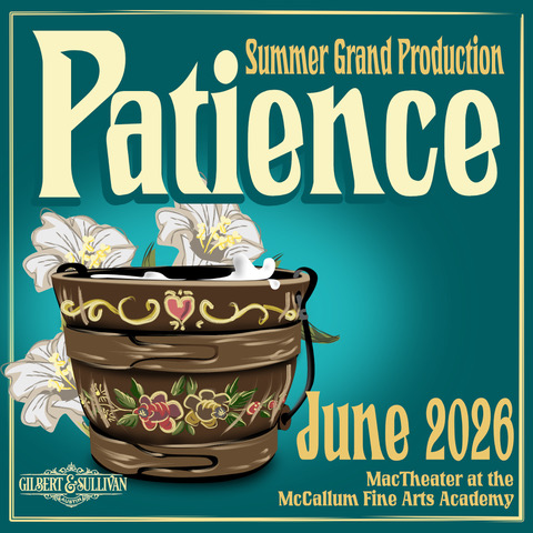 CTX4262. Auditions for Patience, by Gilbert & Sullivan Austin