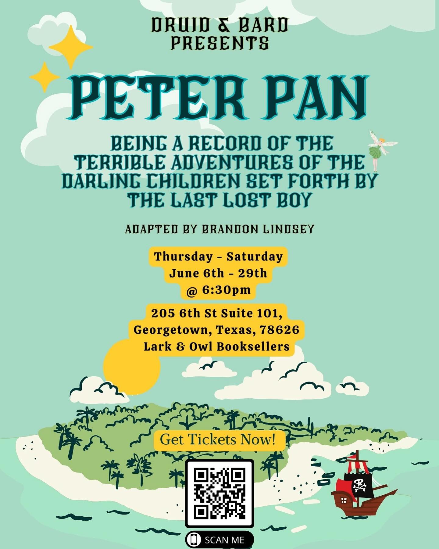 J.M. Barrie's Peter Pan, Being a Record of the Terrible Adventures of the Darling Children . . . . by Druid & Bard