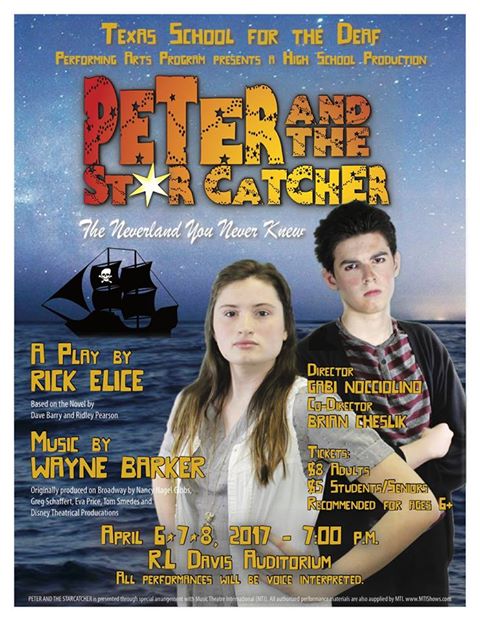 Peter and the Starcatcher by Texas School for the Deaf Drama Department