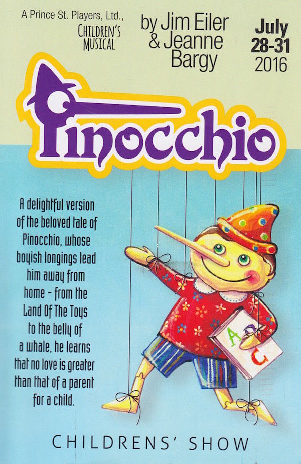 Pinocchio (Prince St. Players) by Unity Theatre