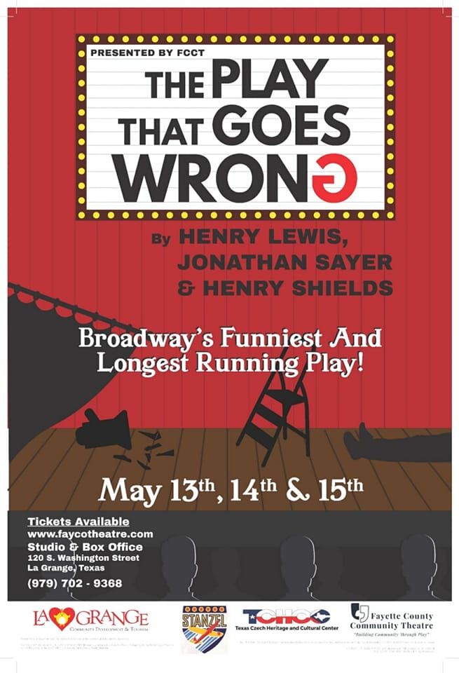 The Play That Goes Wrong by Fayette County Community Theatre (FCCT)