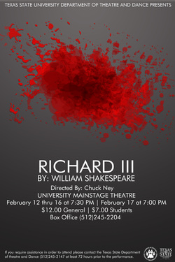 Richard III by Texas State University
