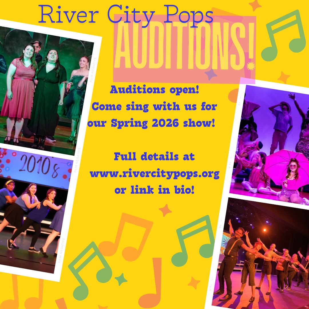 CTX4259. Auditions for upcoming season, by River City Pops, Austin