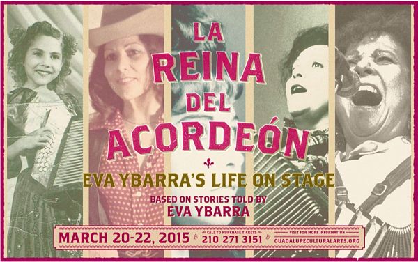La Reina del Acordeon - Eva Ybarra's Life on Stage by Guadalupe Cultural Arts Center
