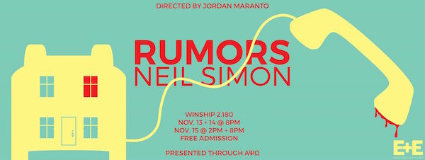 Rumors by Alpha Psi Omega at University of Texas in Austin