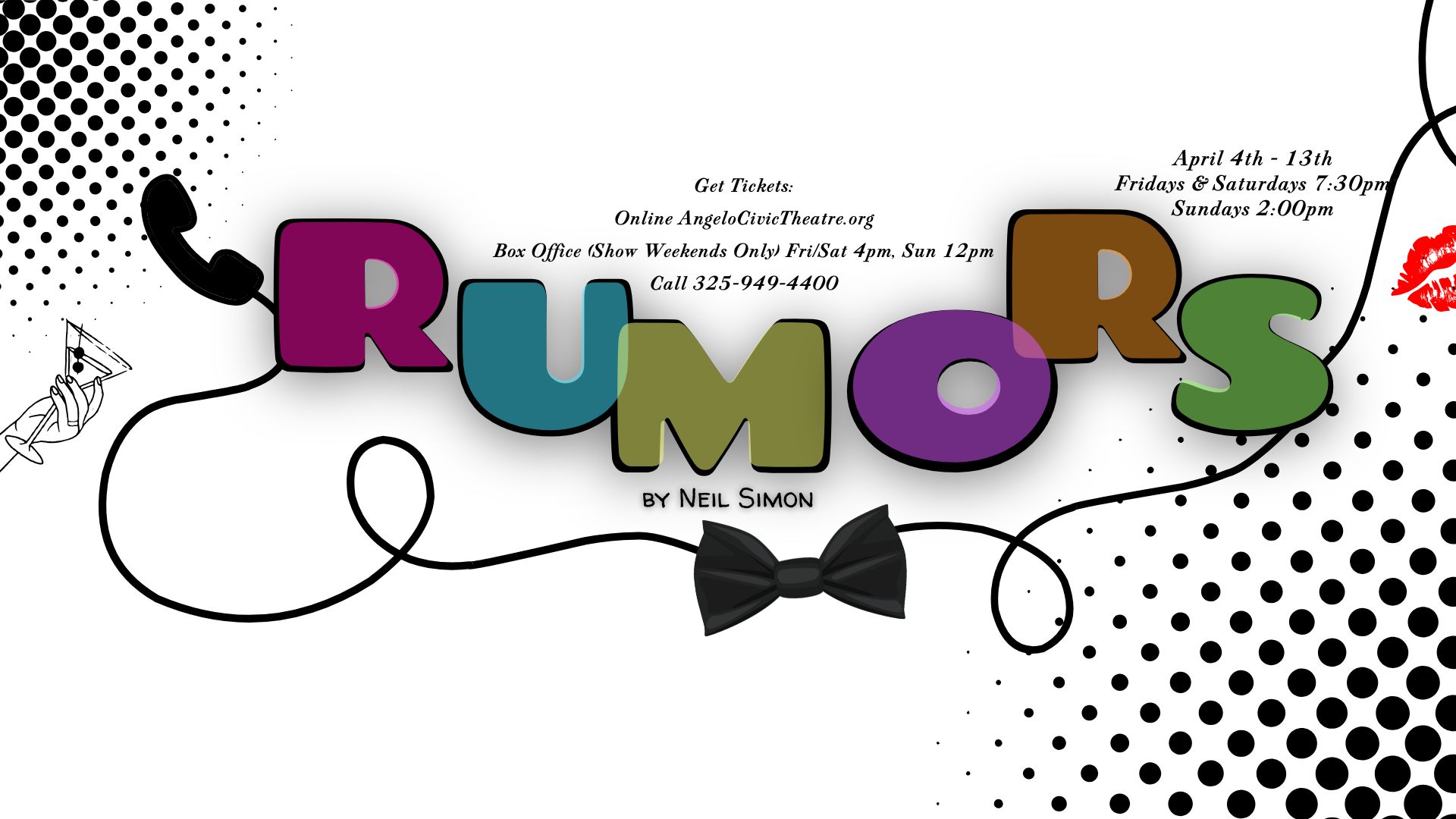 Rumors by Angelo Civic Theatre