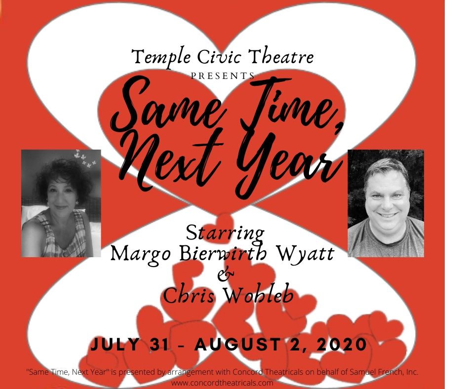 Same Time, Next Year by Temple Civic Theatre