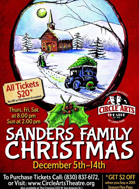 A Sanders Family Christmas by Circle Arts Theatre