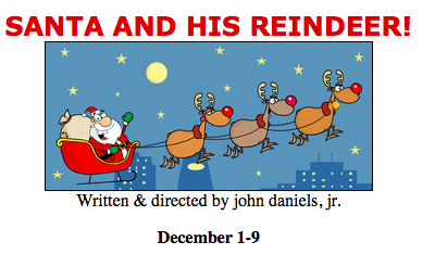 Santa and his Reindeer by Playhouse Smithville