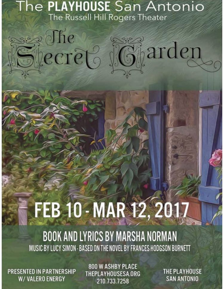 The Secret Garden, musical by Playhouse San Antonio