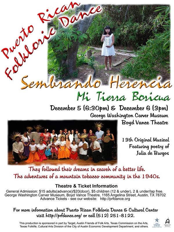 Sembrando Herencia -  Mi Tierra Boricua by Puerto Rican Folkloric Dance & Cultural Center