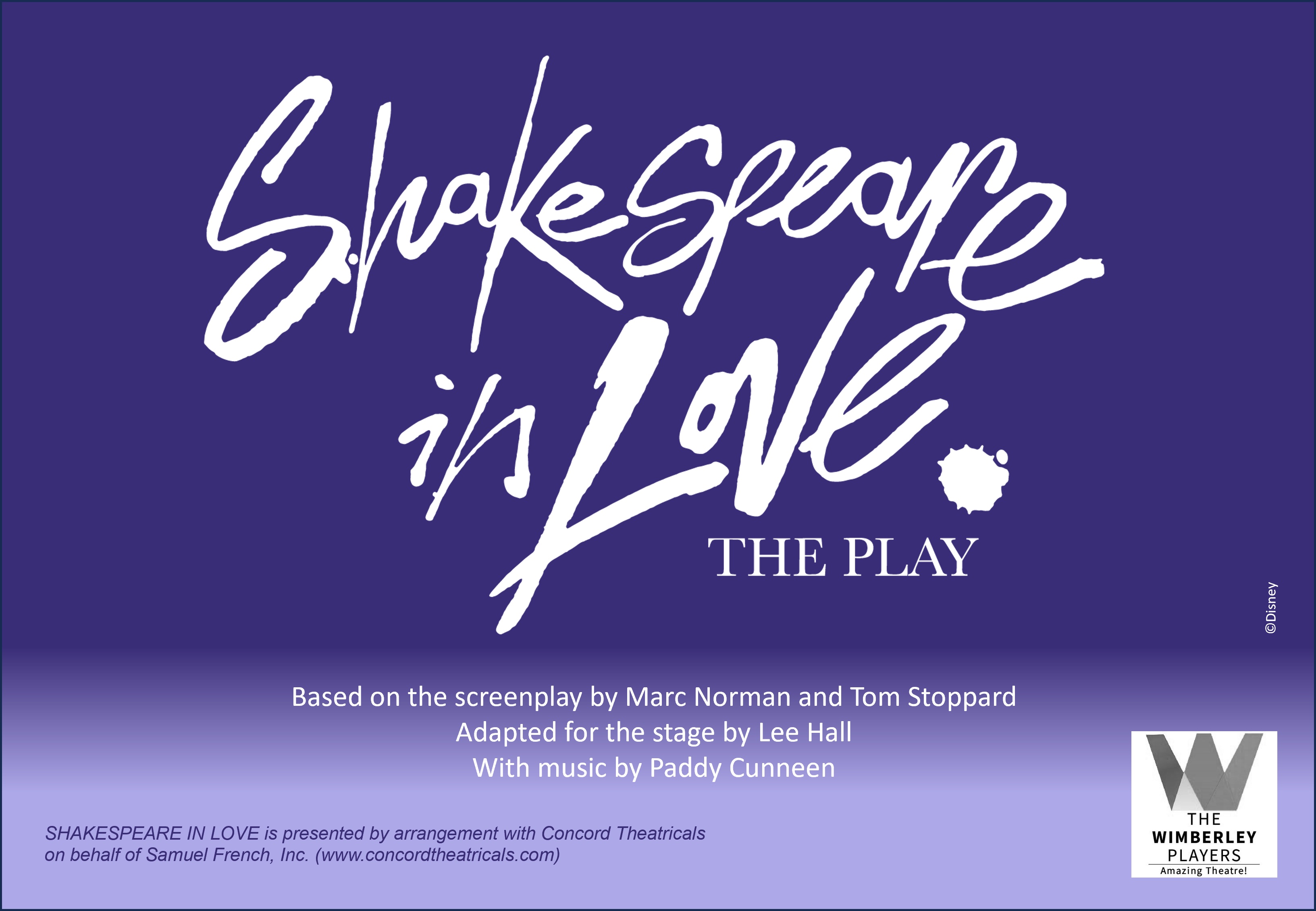 Shakespeare in Love by Wimberley Players