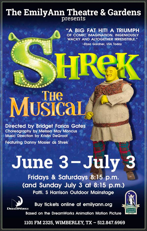 Shrek The Musical by Emily Ann Theatre