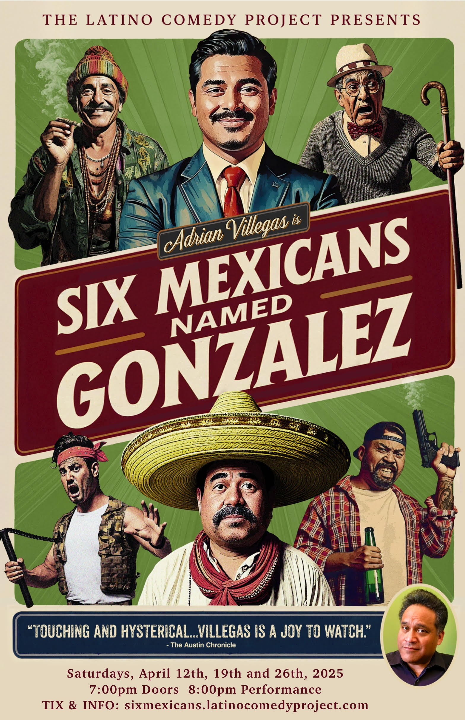 Six Mexicans Named González by Latino Comedy Project