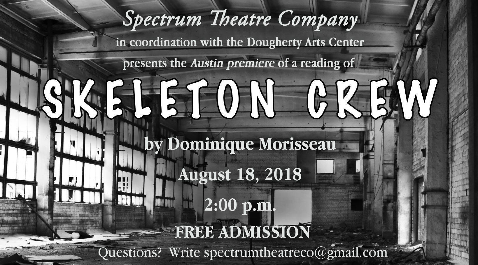 Skeleton Crew by Spectrum Theatre Company