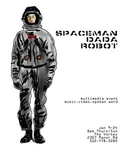 Spaceman Dada Robot by Electronic Planet Ensemble
