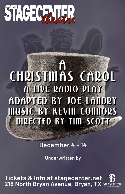 A Christmas Carol - a live radio play by StageCenter Community Theatre