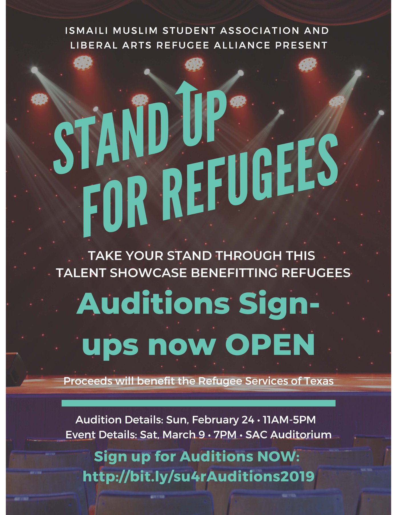 Stand Up for Refugees by IMSA & LARA