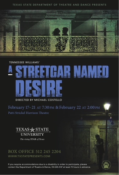 Review: A Streetcar Named Desire, Texas State