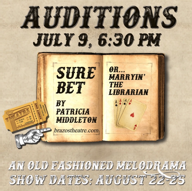 Sure Bet, or Marryin' the Librarian by Brazos Theatre of Waco