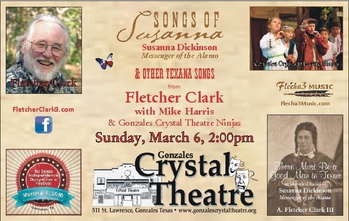 Songs of Susana by Gonzales Crystal Theatre