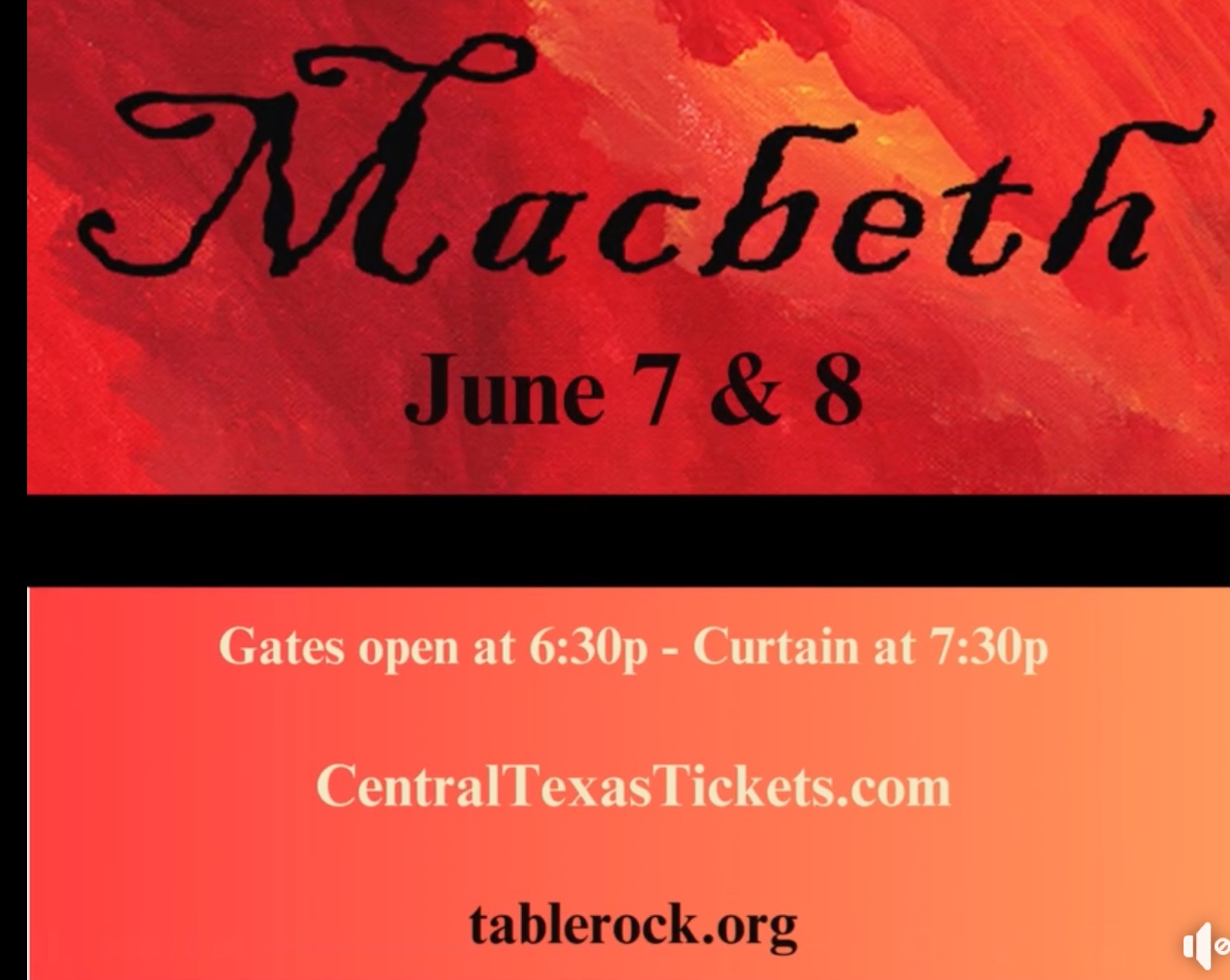 Macbeth by Tablerock of Salado