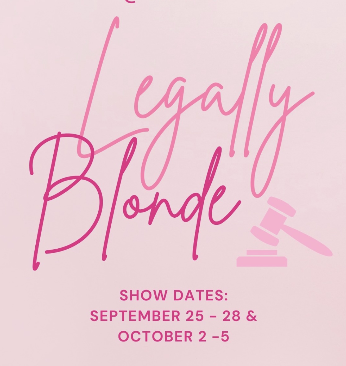 Legally Blonde, the musical by Temple Civic Theatre